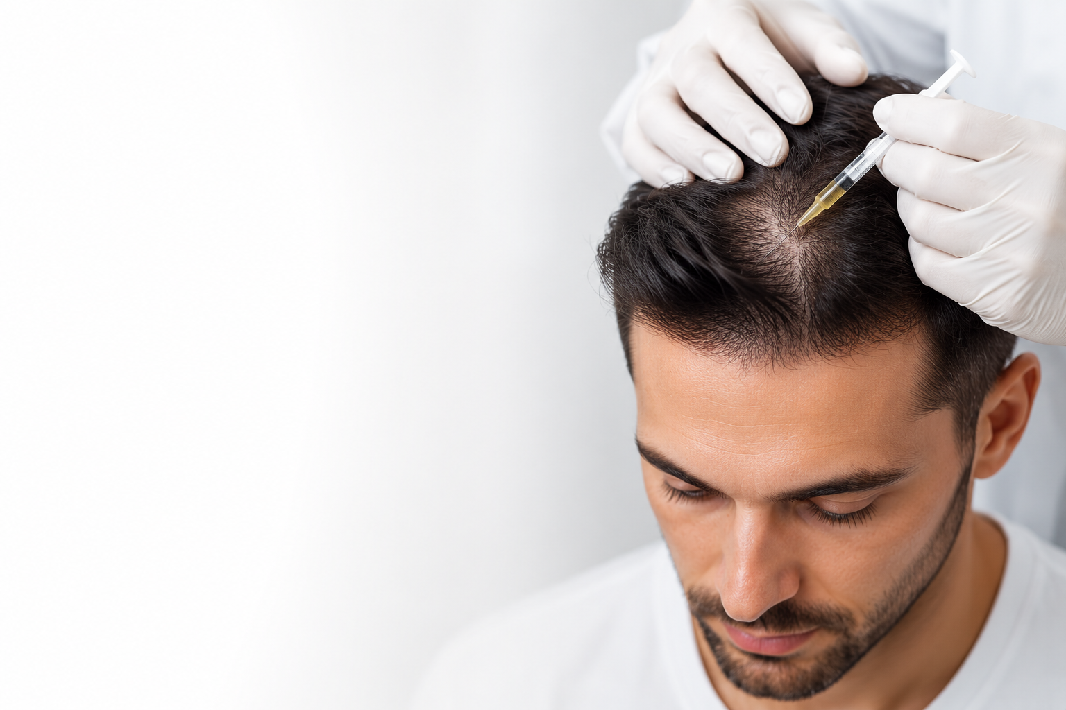 Professional hair restoration with natural lasting results