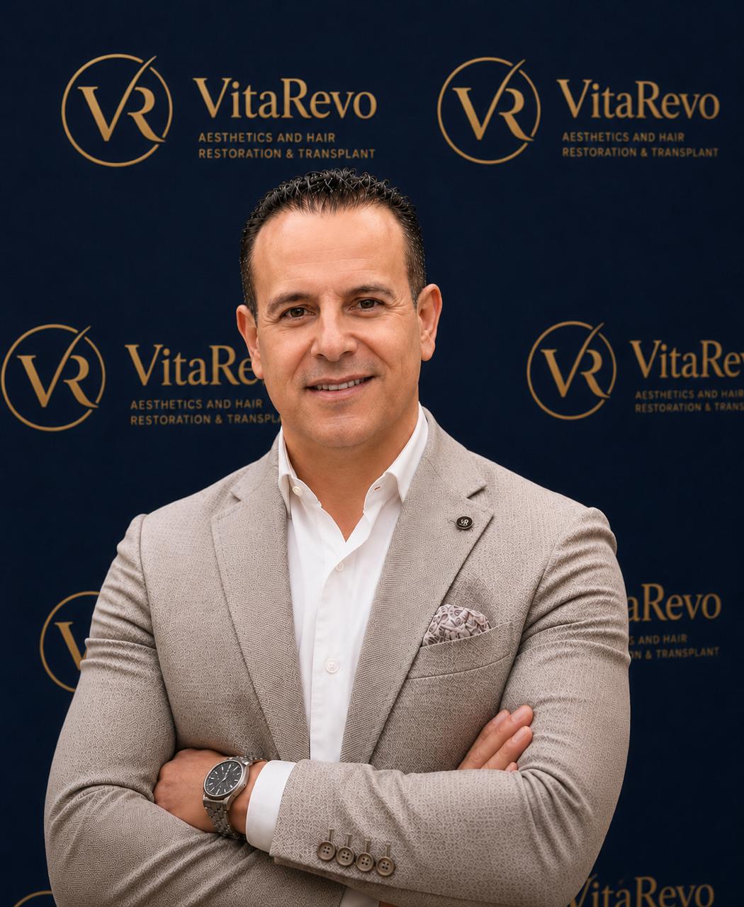 Dr A. Sebri, founder of VitaRevo Medical Centre